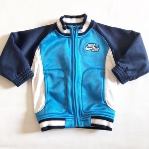 Kids blue Nike Air track jacket